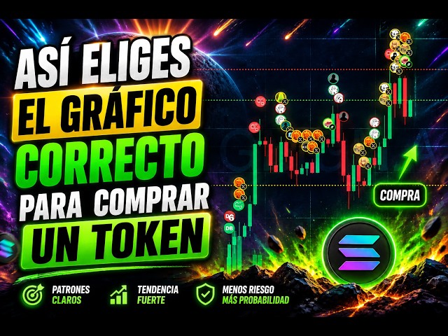 🚀 CÓMO ELEGIR EL 📊 GRÁFICO CORRECTO PARA 🟢 COMPRAR UN TOKEN