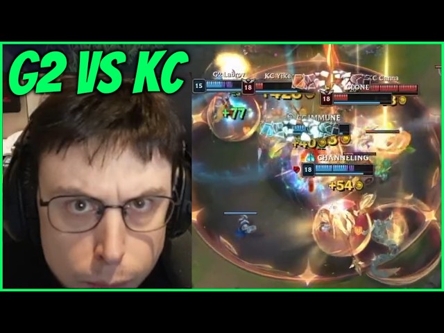 Caedrel Reacts To CRAZY Ending Of G2 VS KC