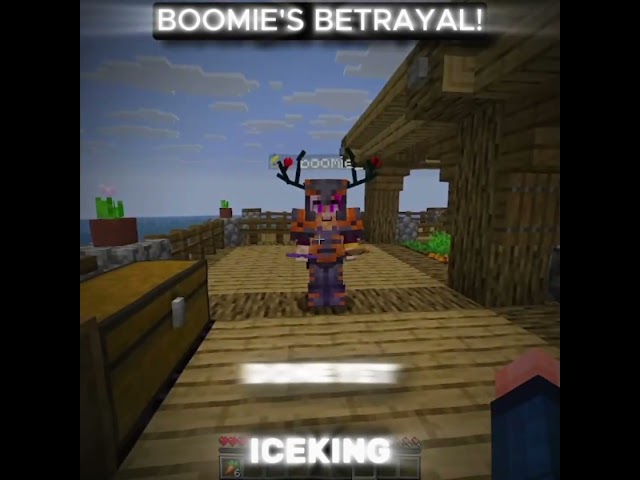 BOOMIE'S BETRAYAL!|BOOMIE X EVO HEARTLESS HORIZON EDIT! #minecraft#evo #boomie  #edit#heartless