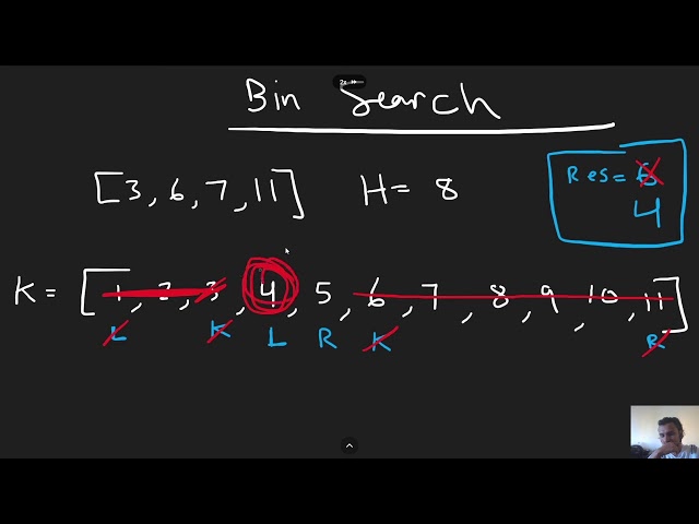 Learning LeetCode Live... NeetCode Blind 75.. (BInary Search)