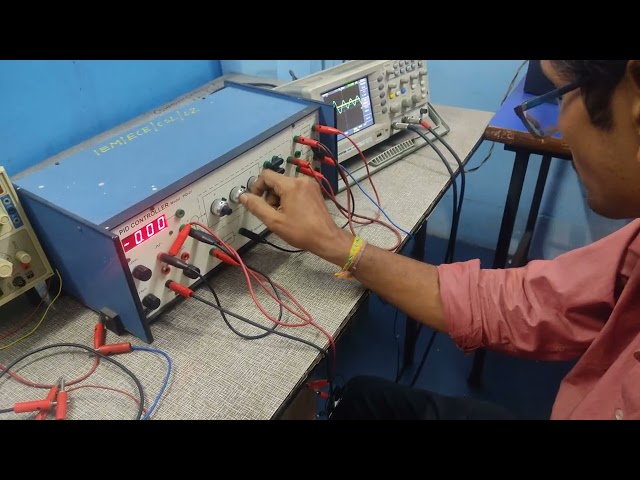 PID Experiment using PID Controller|CONTROL LAB EXPERIMENT|
