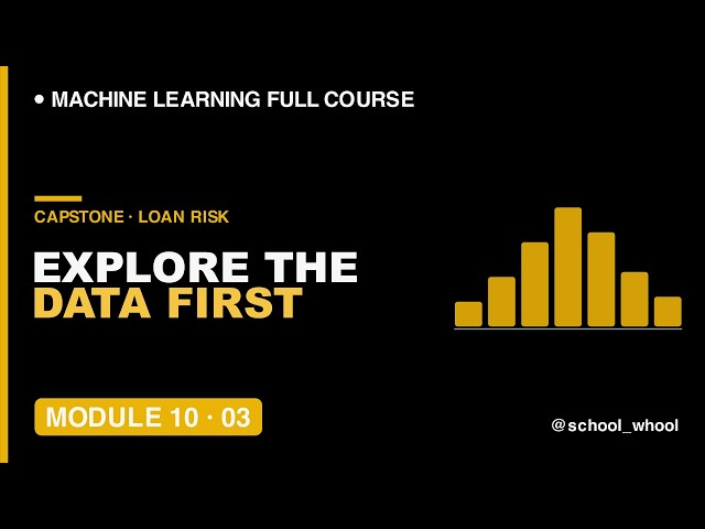M10L3: ML Capstone Project - Exploratory Data Analysis Machine Learning free course #ai #datascience