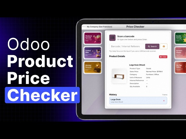 How to Quickly Check Product Prices & Stock in Odoo?