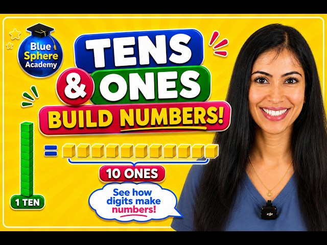 Learn Tens and Ones | Build Numbers the Easy Way