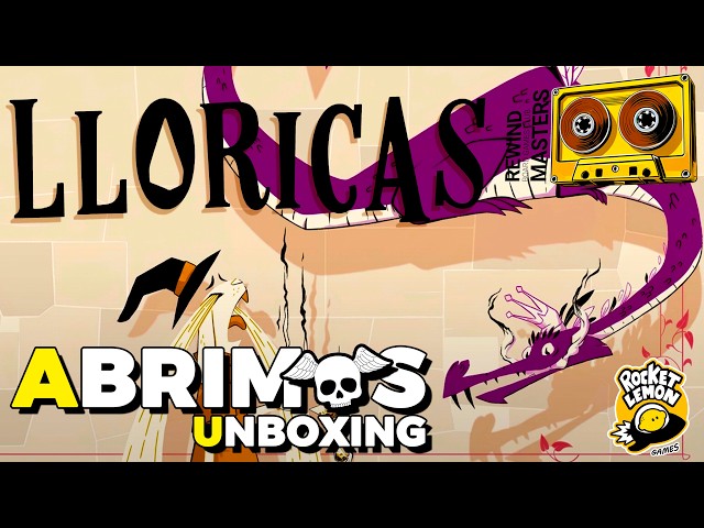 👑 Unboxing LLORICAS (Rocket Lemon Games) — Come prepared to cry! | Rewind Masters