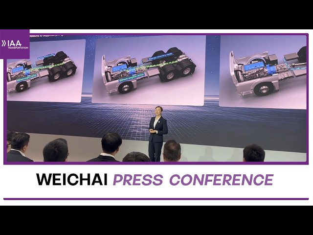 Weichai Zero-Carbon Powertrain Innovations & European Action Initiative | IAA Transportation 2026