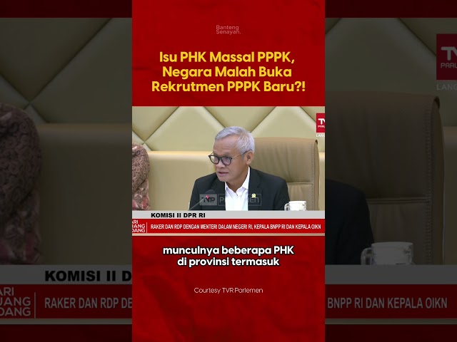 Mass Layoffs of PPPK Issues, But the State Opens New PPPK Recruitment?!