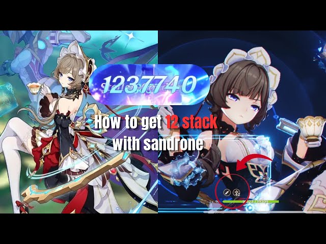 🔥HOW TO GET 12 STACK WITH SANDRONE! | Genshin Impact 