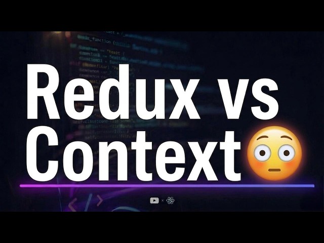 Redux vs Context API ⚡ React Native