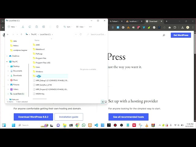 wordpress web design tutorial for beginners - tools installation and database setup