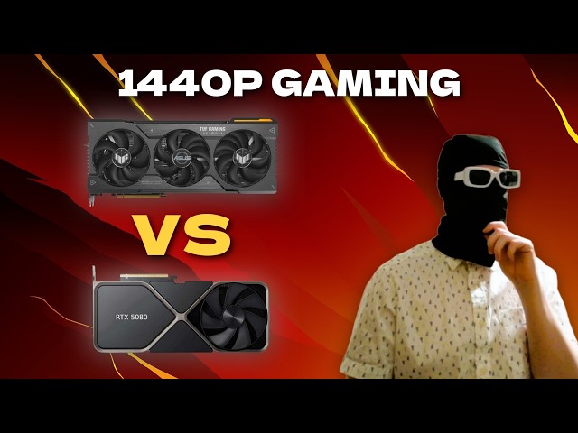 RX 9070 XT vs RTX 5080 (1440p Gaming Benchmarks)