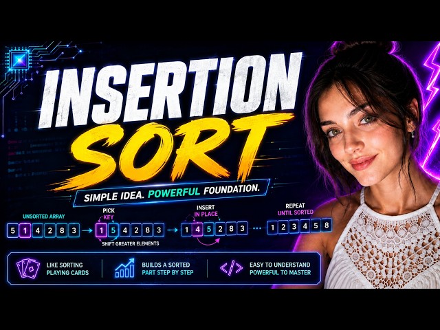 Insertion Sort Part I : DSA 01.03