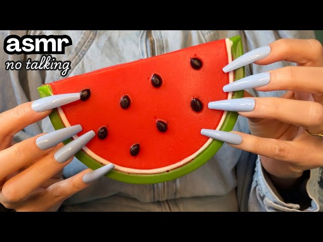 ASMR * Giant Frozen Gummies!! * Tap/Scratching