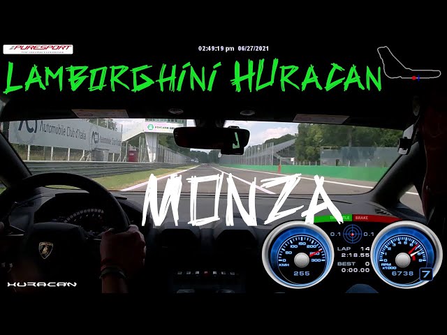 Puresport Monza Lamborghini Huracan Onboard (English)