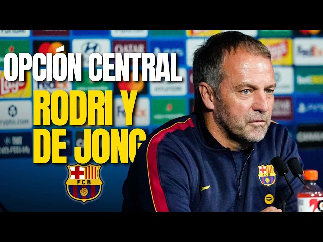 🚨 FLICK busca SOLUCIONES en París: ¡RODRI y DE JONG, opciones como CENTRALES! 🔵🔴 PSG vs BARÇA