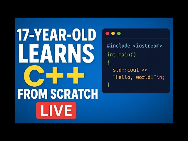 Advent of Code Day 1 with C++ -  LIVE🔴