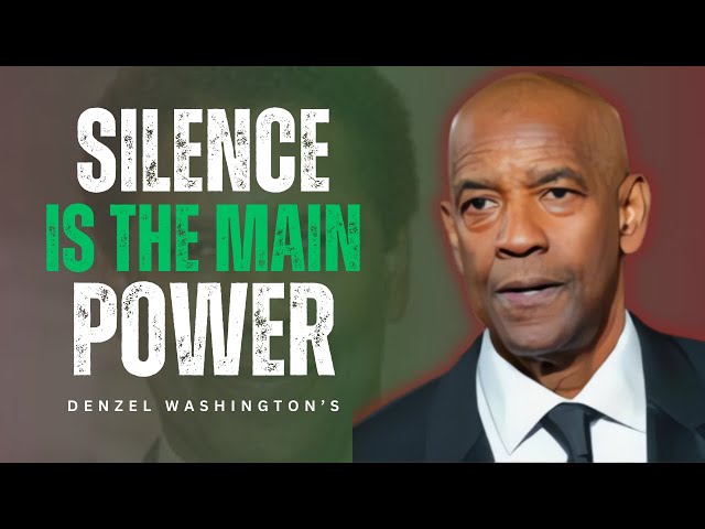 Denzel Washington: Why Arguing Is a Waste of Your Energy