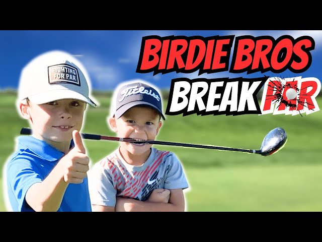 Epic Kids Golf Challenge: 6 & 8 Year Old Brothers Go UNDER PAR!
