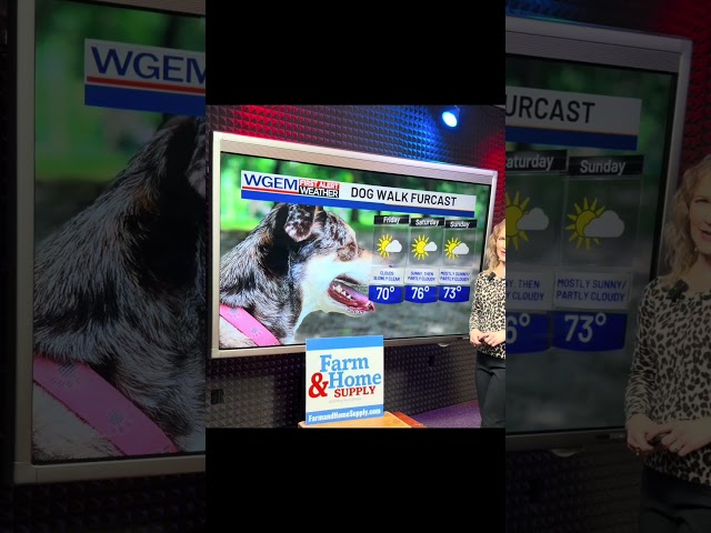 Weekend plans? Here’s your latest forecast. #weekend 😎 www.wgem.com/page/first-alert-weather-now/