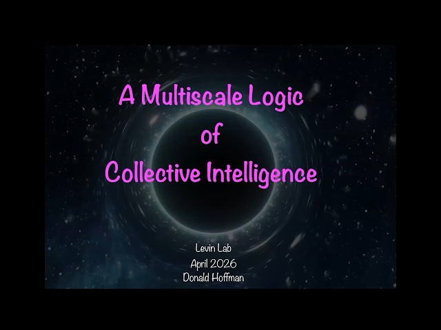 A Multiscale Logic of Collective Intelligence" by Donald Hoffman and Chetan Prakash