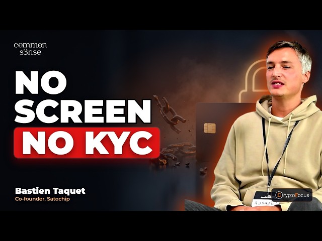 No Battery, No Screen, No KYC. Satochip's Co-Founder on the Hardware Wallet You Can Build Yourself