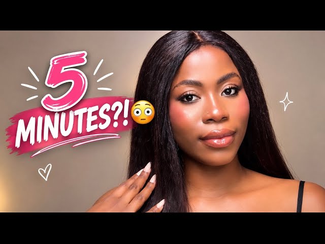 Tutorial de maquillaje Clean Girl en 5 minutos | Maquillaje diario fácil 💄