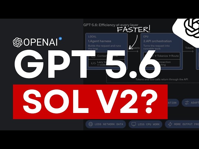 GPT-5.6 Sol acaba de optimizarse por sí solo y Anthropic y OpenAI quieren FRENAR el desarrollo de...