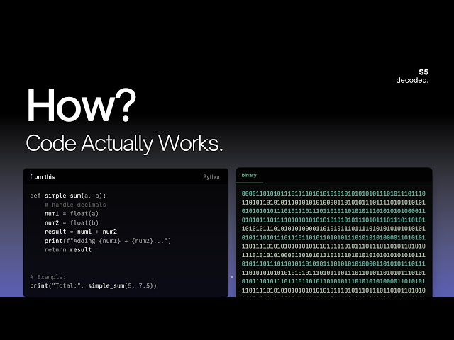 How Programming Languages Actually Work (Visualized & Animated) 🎀