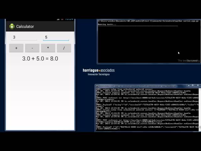 Selendroid + Python + Jenkins