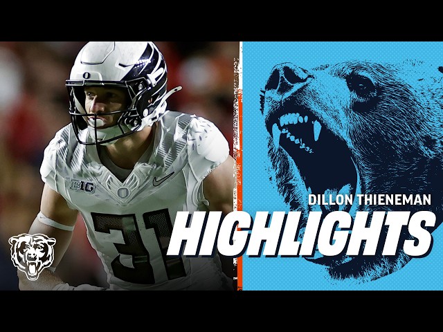 HIGHLIGHTS: Dillon Thieneman | Chicago Bears