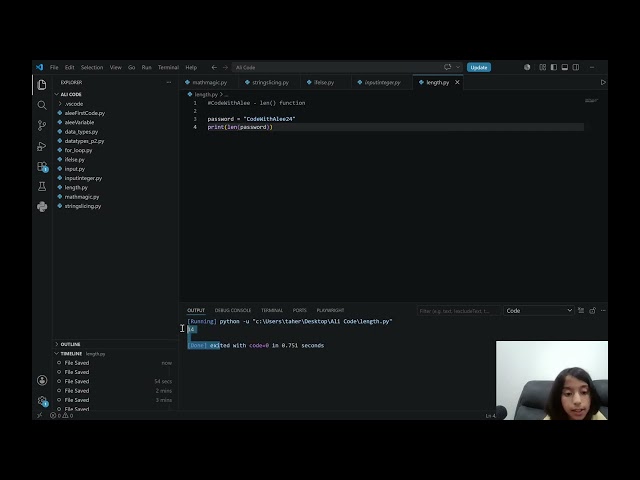 Stop Counting Manually - Use Python len()