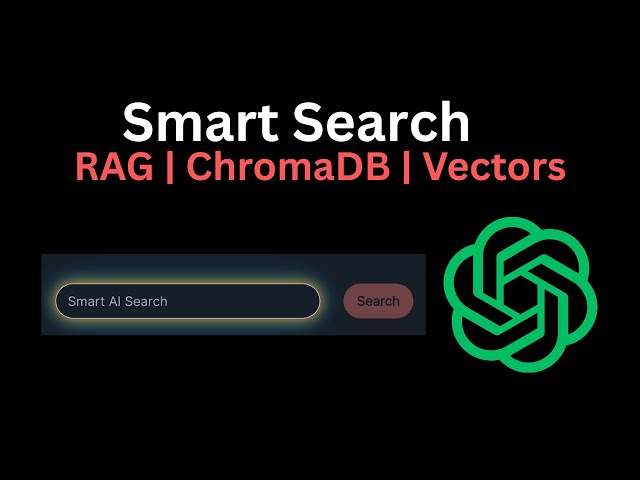 Smart Search with RAG, ChromaDB and Vector Embeddings