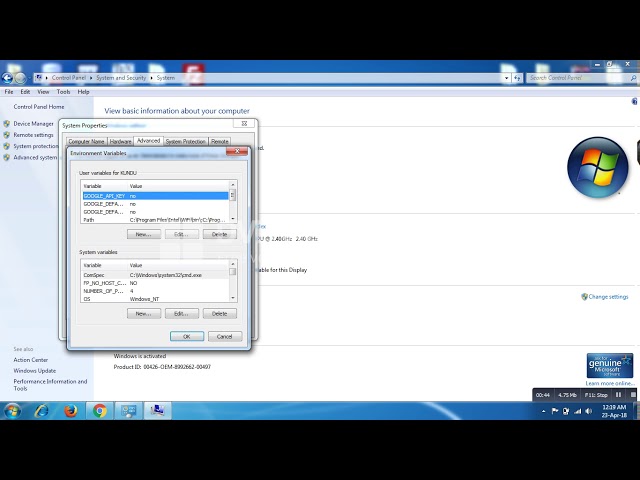 HOW TO SET CLASSPATH IN JAVA WINDOWS 7