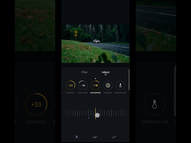 How to edit moody green tone in vn app tutorial #youtubeshorts #colorgrading