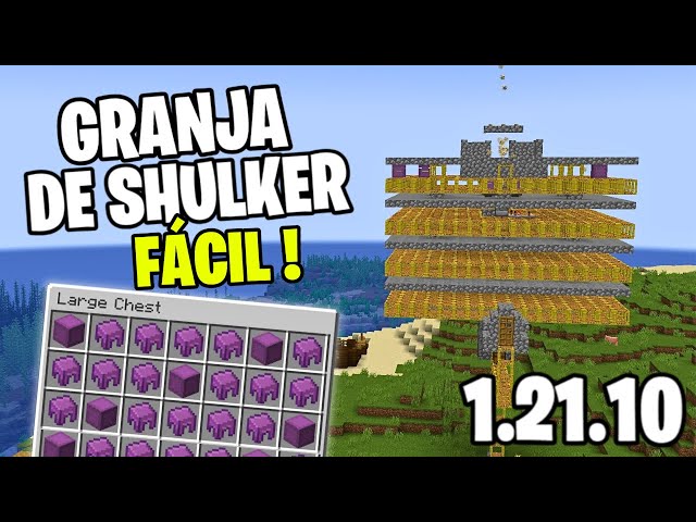 Shulker's Farm 1.21.10! Minecraft Java Tutorial