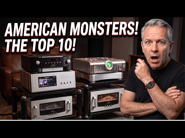 These 10 American Hi-Fi Amplifiers Are Absolute Audio Monsters!