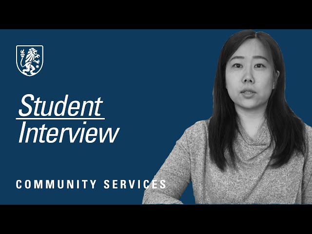 Stott's College - Community Services Placement Student Interview