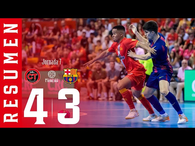 ▶️ 𝗥𝗘𝗦𝗨𝗠𝗘𝗡 J07 | 𝐉𝐢𝐦𝐛𝐞𝐞 𝐂𝐚𝐫𝐭𝐚𝐠𝐞𝐧𝐚 𝐂𝐨𝐬𝐭𝐚 𝐂á𝐥𝐢𝐝𝐚 4️⃣-3️⃣ Barça | Primera División FS