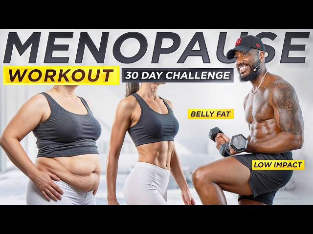 MENOPAUSE Workout Challenge | Build Muscle & Lose Belly Fat Fast