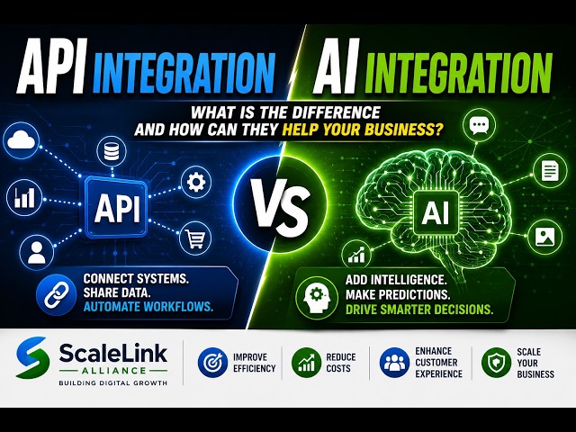 API Integration vs AI Integration: What Is the Difference and How Can They Help Your Business?