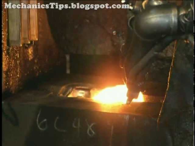 Die forging process(open and closed die)
