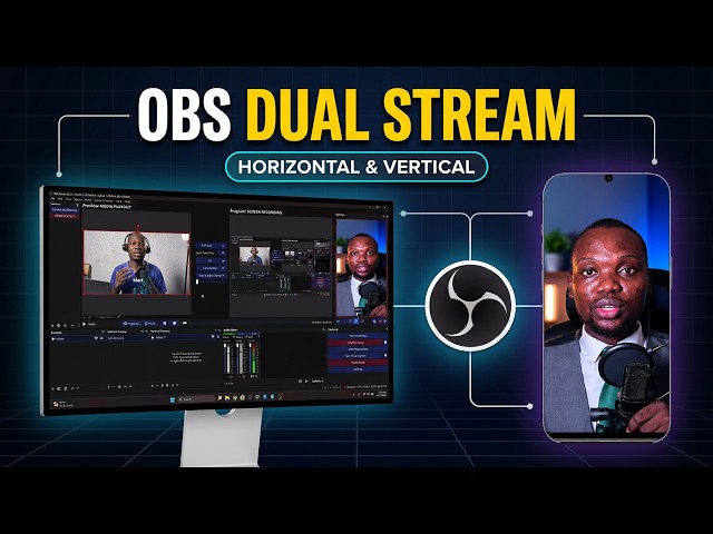 How To Stream Vertical and Horizontal Video on OBS Studio — YouTube & Facebook Tutorial (2026 Guide)