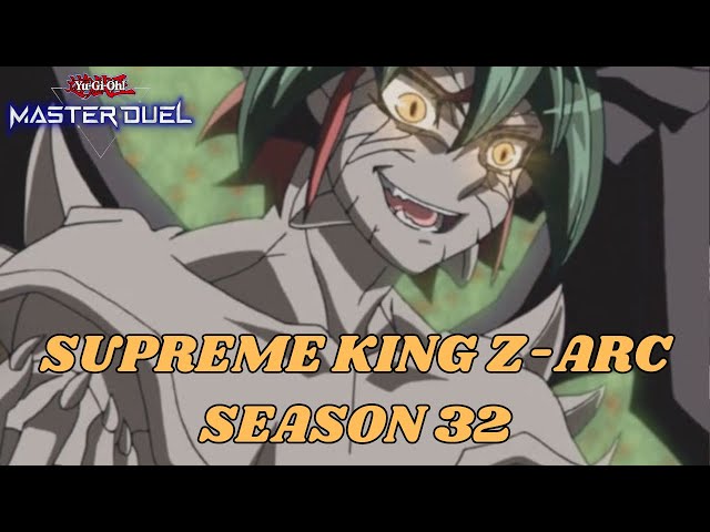 Supreme King Z-Arc Ranked Gameplay Season 32 | Yu-Gi-Oh! Master Duel