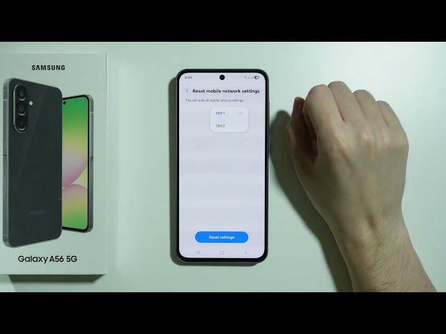 Samsung Galaxy A56 5G: How to Fix Mobile Data Network Problems