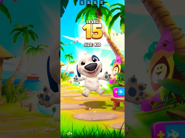 My Talking Hank Grow Up Level 15 😱😱😱😱😱#shorts #youtubeshorts #talkinghank #funnyshorts #viral #tom
