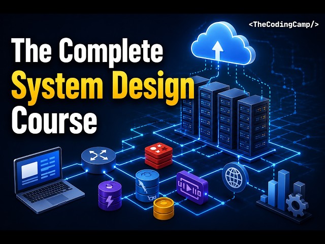 The Complete System Design Course  (CAP Theorem, Databases, Caching, Kafka, Redis and More)