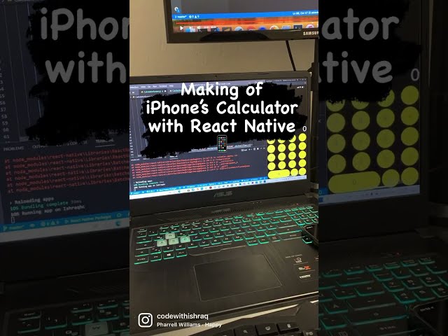 iPhone’s Calculator app in React Native