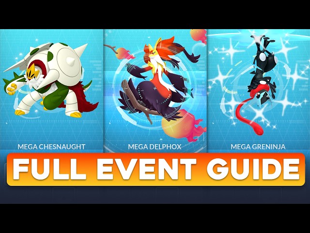 Claim Your NEW Mega Pokémon During GO Fest Mega Finale!