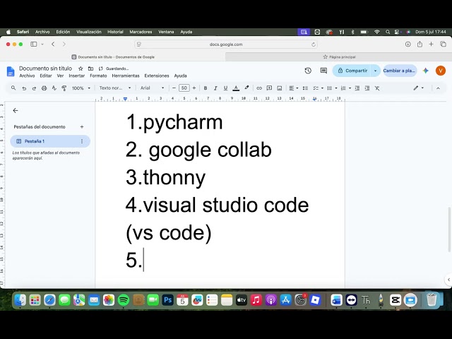 top 5 programas para hacer python
