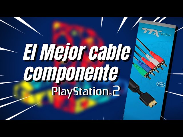 CABLE COMPONENTE PARA PS2